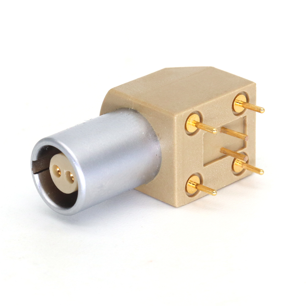 EPG 0B 2~9 Pin Male Plug Aviation Fast Connector Ellenbogen 90° PCB Buchse Printed Circuit
