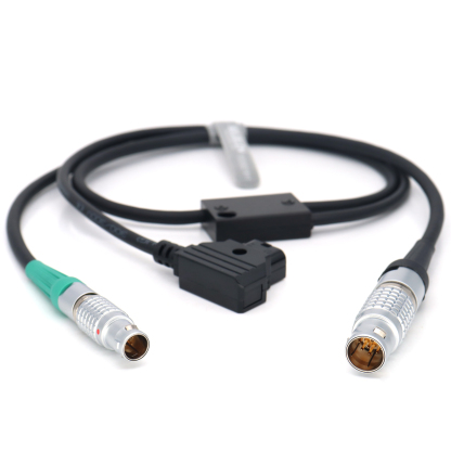 D-tap Power for Preston Micro Force V+F 10Pin to Heden M26T Analog Motor 4Pin Y-power Cable