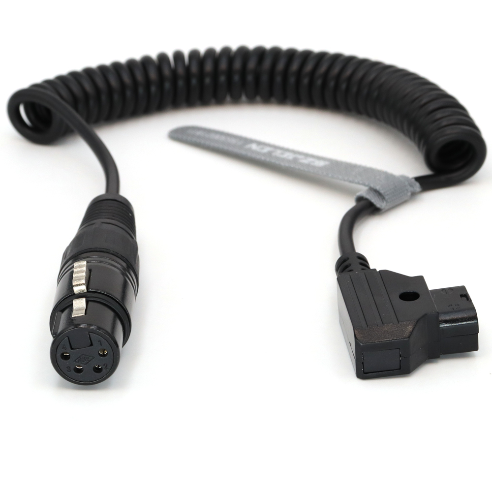 Power Cable D-tap to XLR 4Pin Female for ROLAND EDIROL R88, Tvlogic/SONY