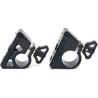 15mm~19mm Fixed Buckle Strap 1/4" & 3/8" Screw Hole for ARRI RED SONY Camera Wireless Focusing Guide Rail Expansion Screw Hole