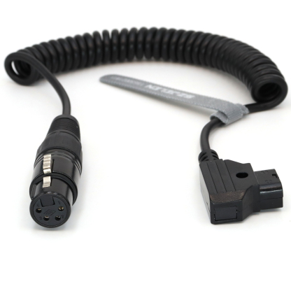 Power Cable D-tap to XLR 4Pin Female for ROLAND EDIROL R88, Tvlogic/SONY