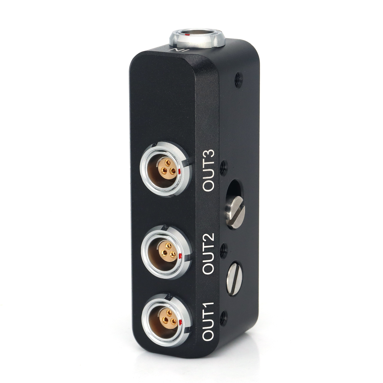 RS 3Pin/0B 2Pin Female to RS 3Pin and 0B 2Pin Power Three Way Splitter For Sony Venice, 24V Distributor With 1/4 Screw