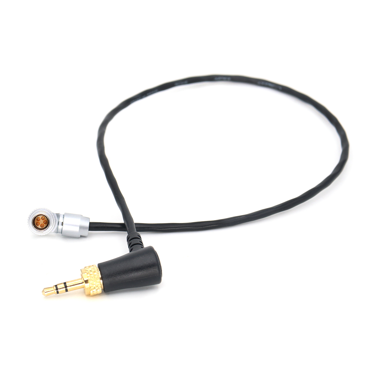 Timecode Cable Short 0B 5Pin Male to Locking 3.5mm TRS for ARRI ALEXA Mini LF