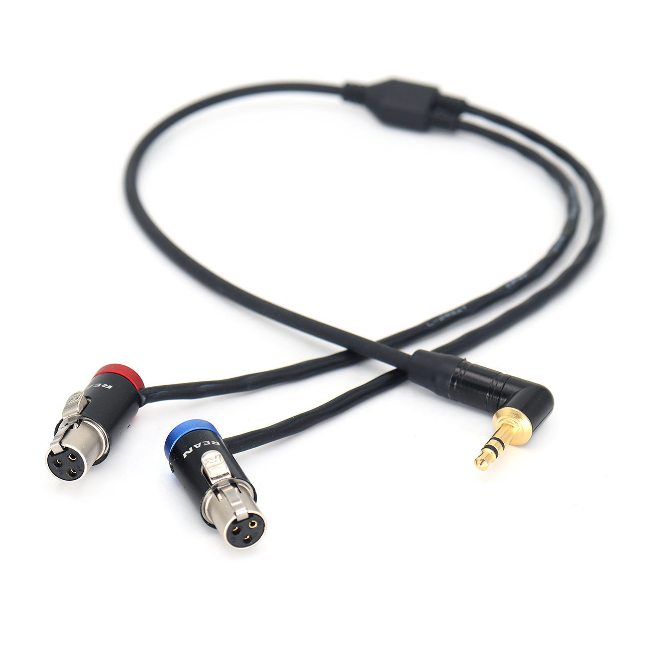 Audio Cable 3.5mm TRS to 2x TA3F for RØDE Wireless GO II Dual Channel Wireless