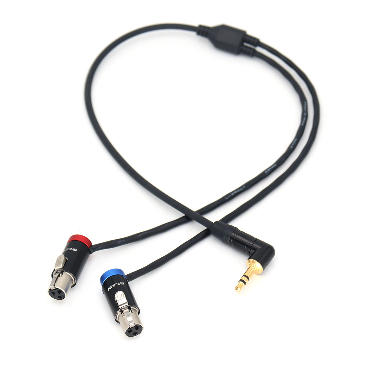 Audio Cable 3.5mm TRS to 2x TA3F for RØDE Wireless GO II Dual Channel Wireless