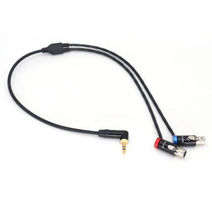 Audio Cable 3.5mm TRS to 2x TA3F for RØDE Wireless GO II Dual Channel Wireless