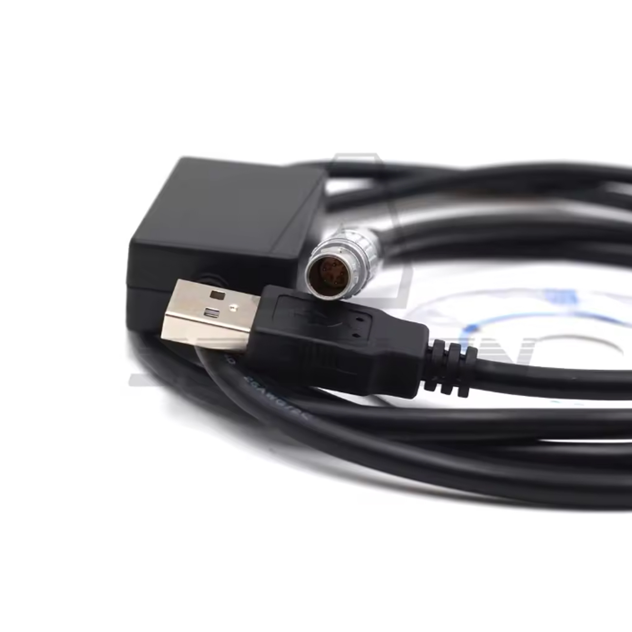 Connector 0B 5Pin to USB plug for LEICA TS402/802/06/02 Data Cable