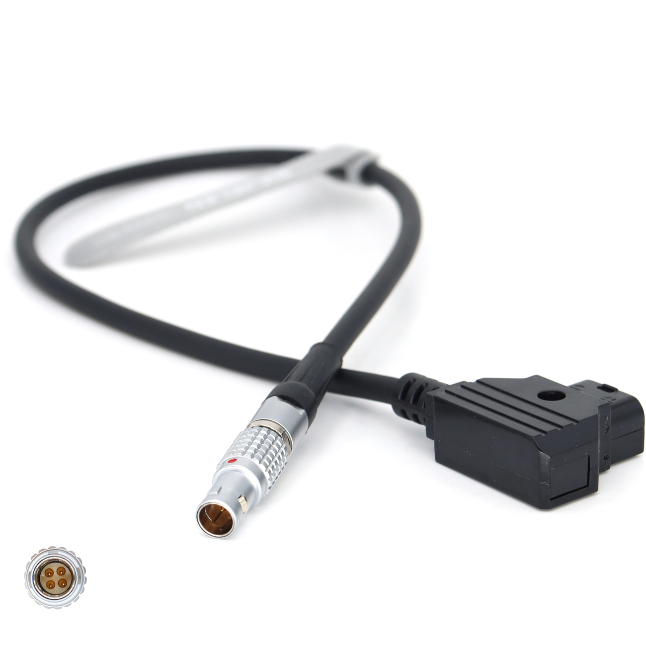 Power Cable D-tap/1B 6Pin(4+2) to 0B 4Pin Male for DTC Image Transmission Transmitter