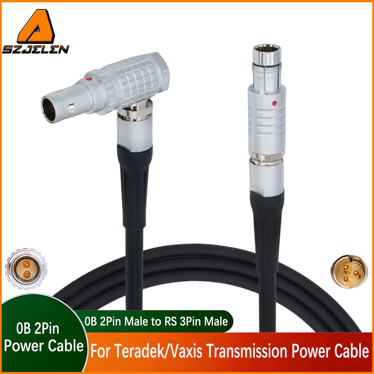 ARRI Alexa Camera DTAP/RS 3pin/0B 2Pin to adjustable plug 0b 2pin for Teradek, Vaxis ,Hollyland transmission, Samhd power cable