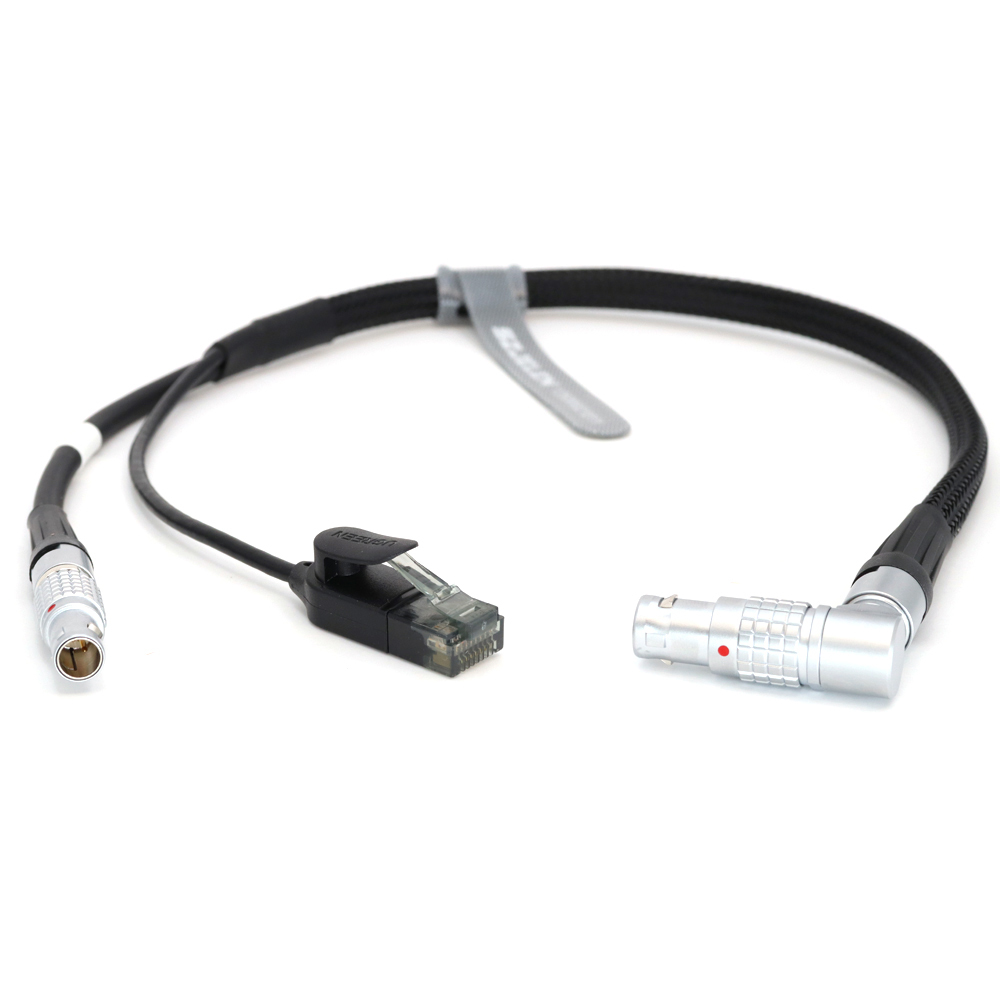 Power Cable 1B 10Pin Ethernet Cable to RJ45 and 0B 2Pin for ARRI Alexa Mini