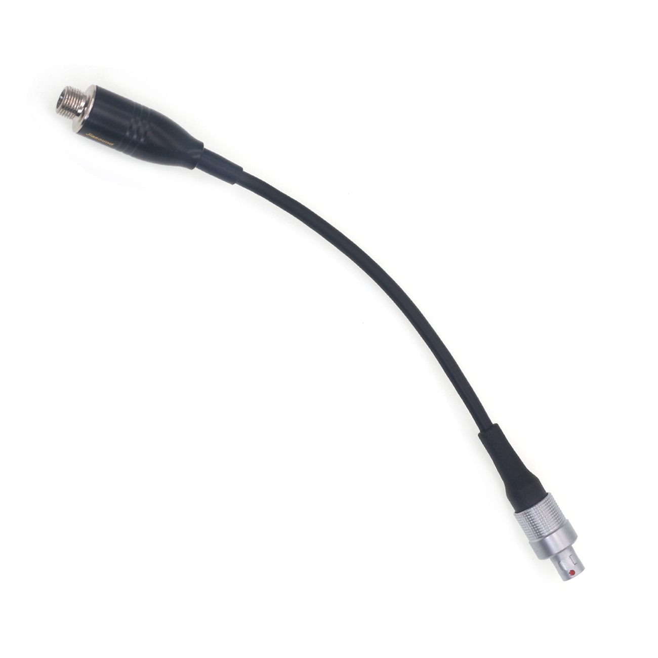 Audio Cable Locking 3.5mm Female to FVB 3Pin Male for Sennheiser ME2 to SK50 SK250 SK2000 Zaxcom TRX Transmitter