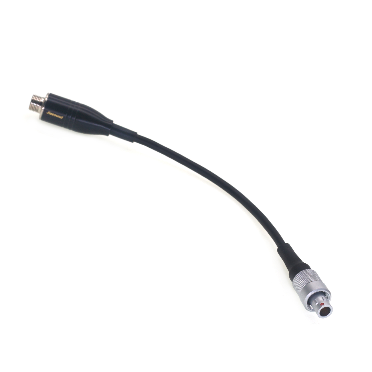 Audio Cable Locking 3.5mm Female to FVB 3Pin Male for Sennheiser ME2 to SK50 SK250 SK2000 Zaxcom TRX Transmitter