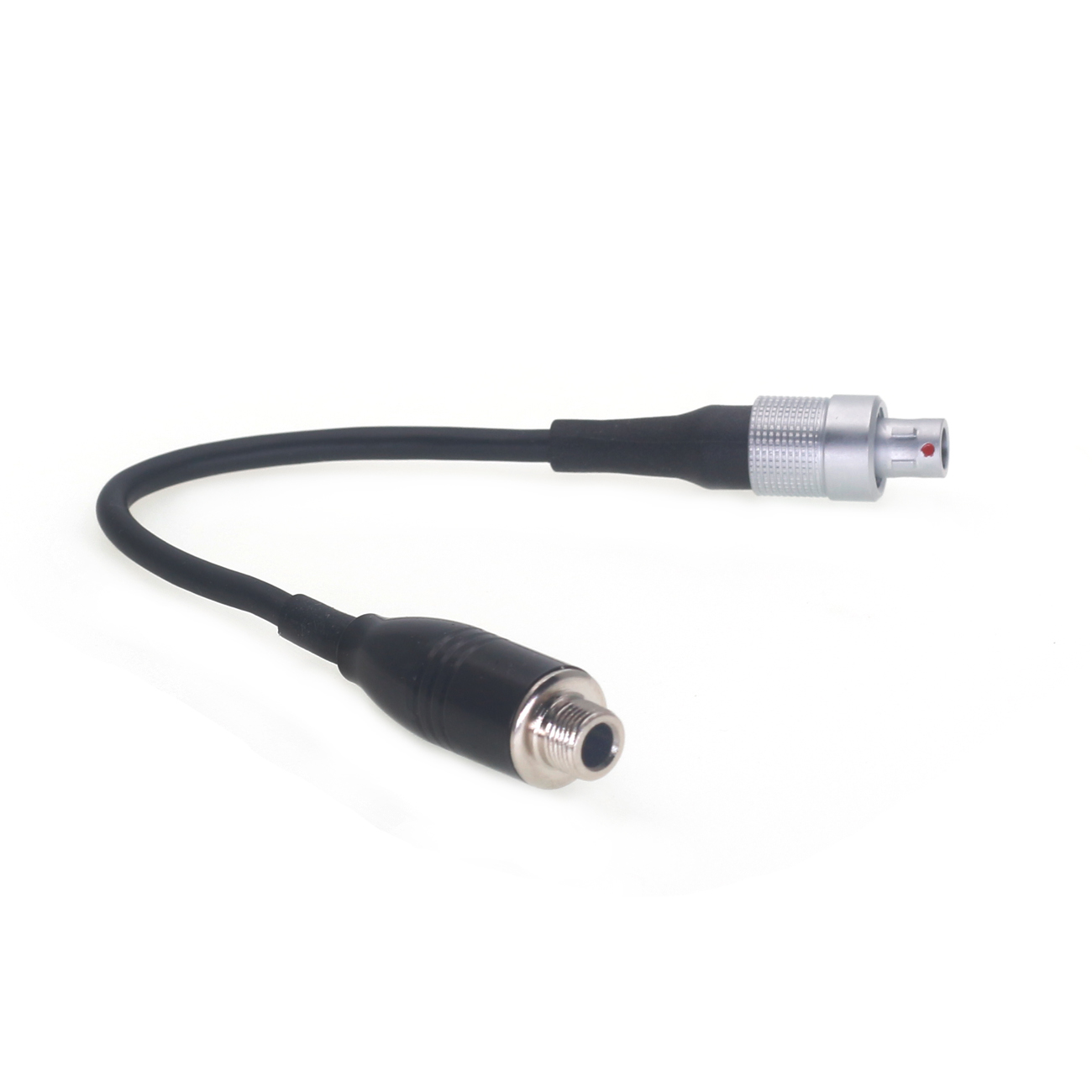 Audio Cable Locking 3.5mm Female to FVB 3Pin Male for Sennheiser ME2 to SK50 SK250 SK2000 Zaxcom TRX Transmitter