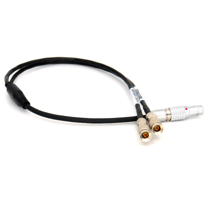 Timecode Cable 0B 5Pin Male to Dual C44(I/O) for ARRI ALEXA MiniLF/ALEXA 35