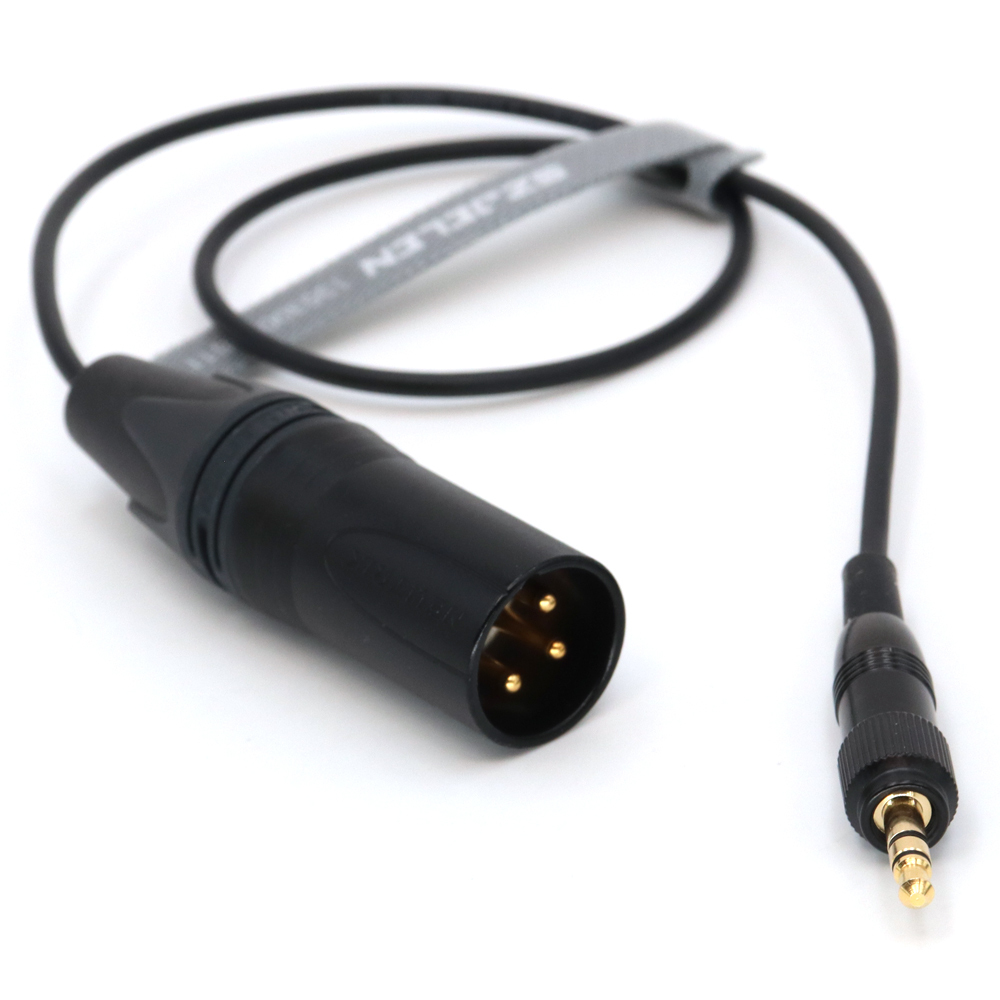 Audio Cable Locking 3.5mm to TA3F/XLR 3Pin Male/Female for SONY 