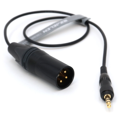 Audio Cable Locking 3.5mm to TA3F/XLR 3Pin Male/Female for SONY 