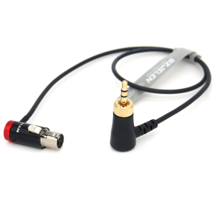 Audio Cable Low-Profile TA3M to 3.5mm TRS Locking for Canon EOS C70 from Deity BP-TRX Sennheiser-EK-100 G4/G3