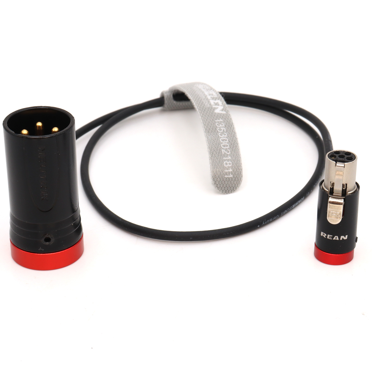 Low-Profile XLR 3Pin Male to TA5F cable For Zaxcom Wisycom Lectrosonics Receiver