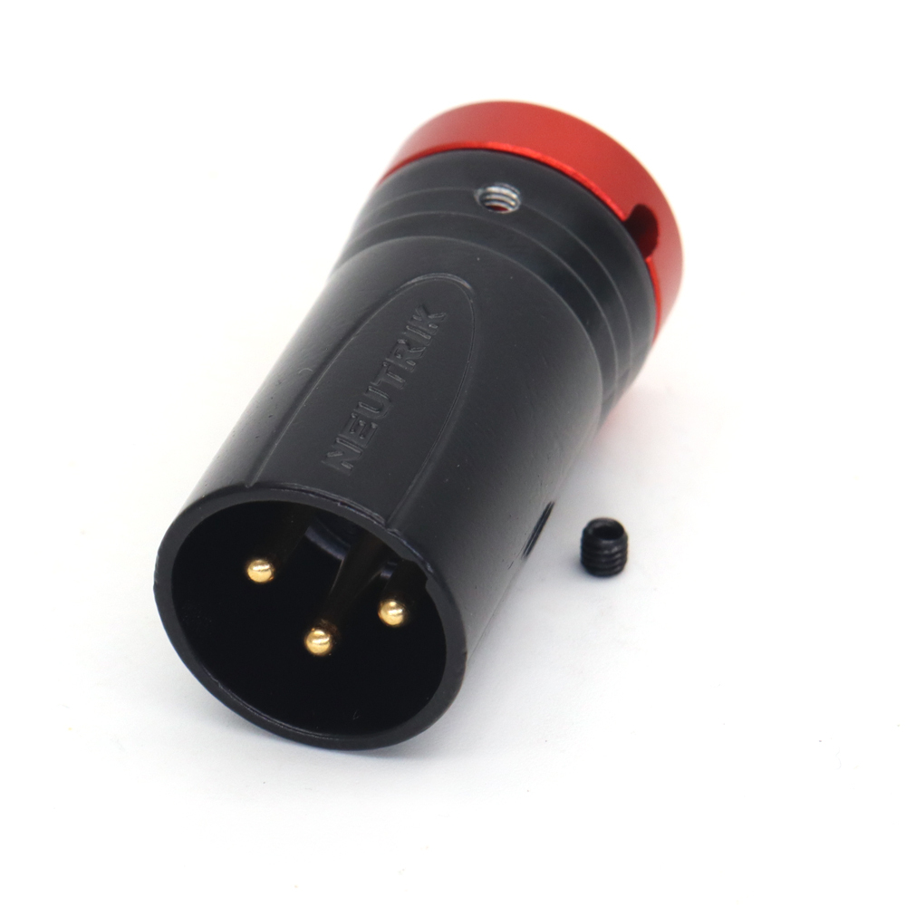 Low-Profile XLR NEUTRIK XLR 3Pin 4Pin Male Female Connector Audio Plug