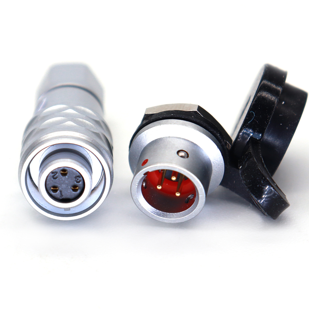 SF6 Series Industrial Push-pull Metal connector SF610 2~5Pin connector electrical connector metal plug and socket