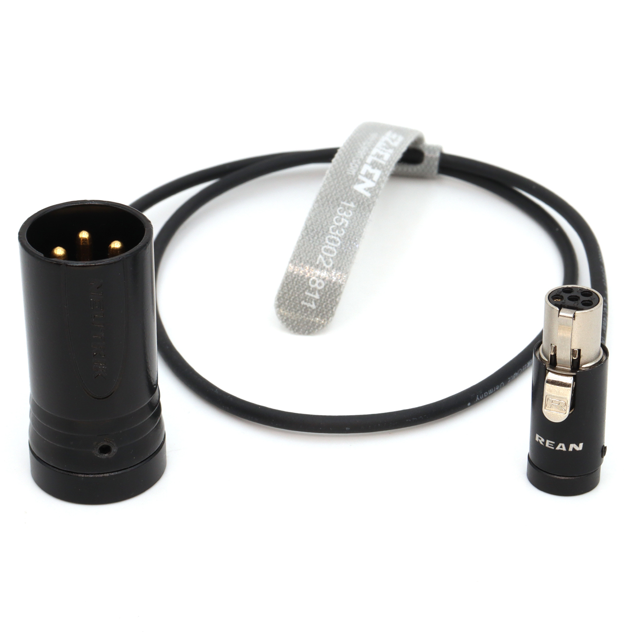 Low-Profile XLR 3Pin Male to TA5F cable For Zaxcom Wisycom Lectrosonics Receiver