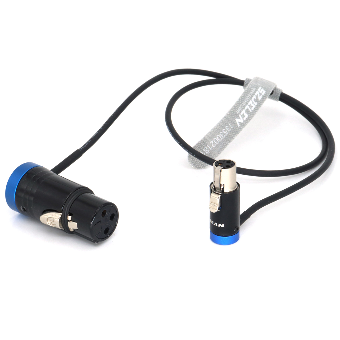 Audio Cable Low-Profile TA3F 3Pin Female to XLR 3Pin Female for SCORPIO link Lectrosonics Use SOMMER SOD-14