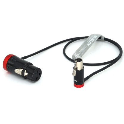 Audio Cable Low-Profile TA3F 3Pin Female to XLR 3Pin Female for SCORPIO link Lectrosonics Use SOMMER SOD-14