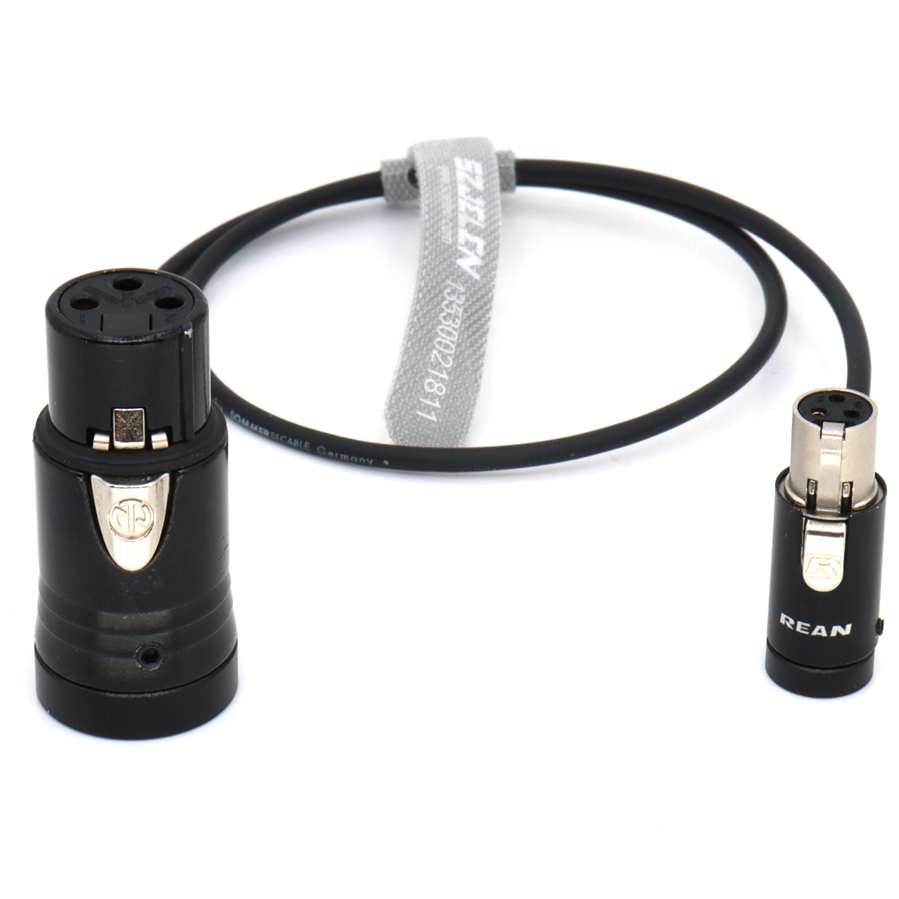 Audio Cable Low-Profile TA3F 3Pin Female to XLR 3Pin Female for SCORPIO link Lectrosonics Use SOMMER SOD-14