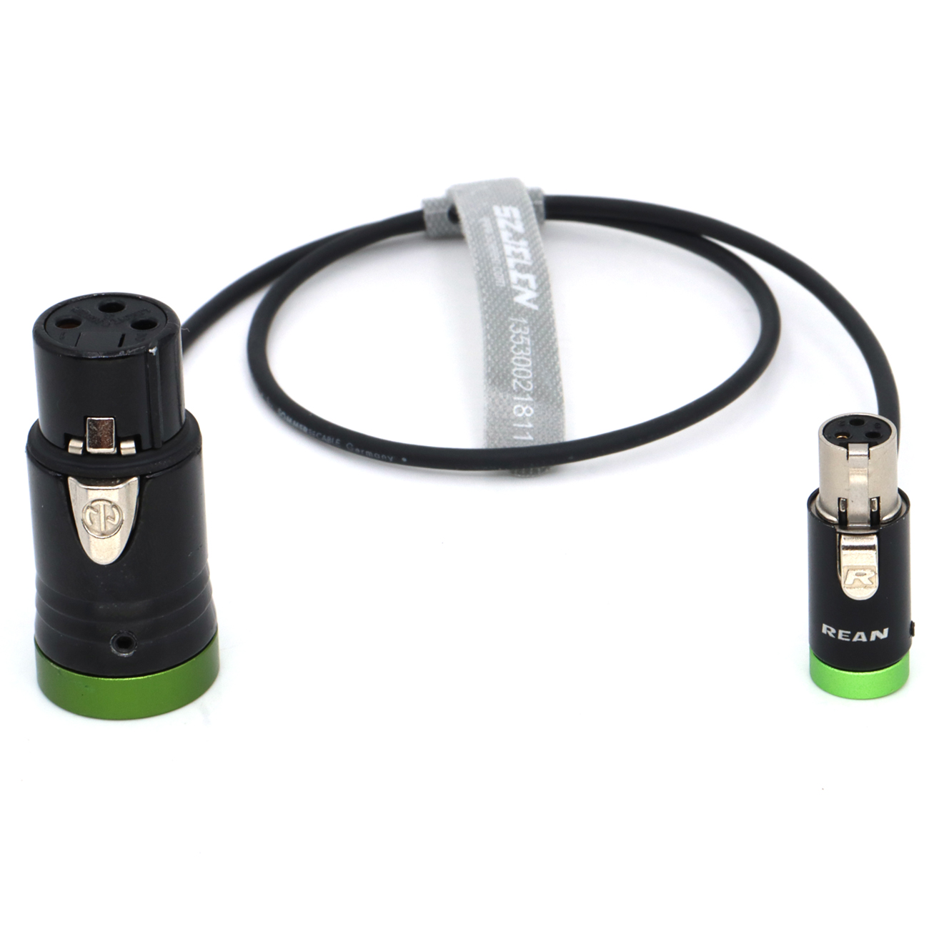 Audio Cable Low-Profile TA3F 3Pin Female to XLR 3Pin Female for SCORPIO link Lectrosonics Use SOMMER SOD-14