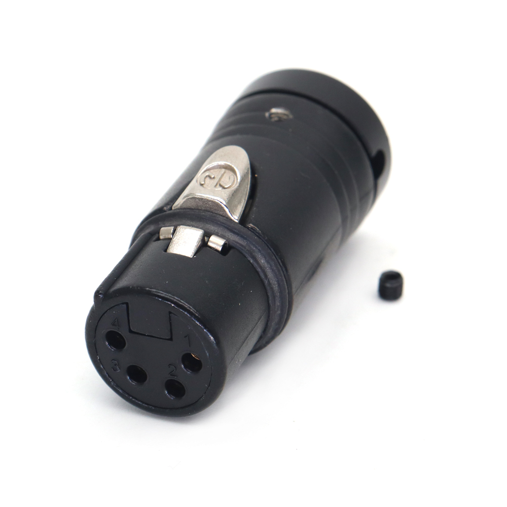 Low-Profile XLR NEUTRIK XLR 3Pin 4Pin Male Female Connector Audio Plug
