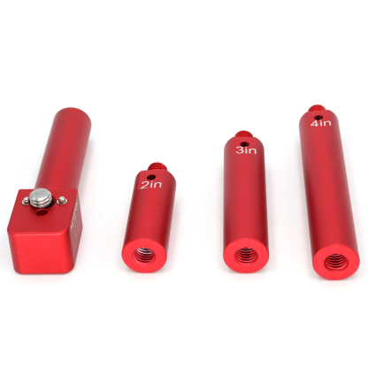 Multicolored 19mm Rod Mounting Bracket with 3/8 Screw and Anti Twist,4 Sections of Length to Match for Arri Red Sony Camera