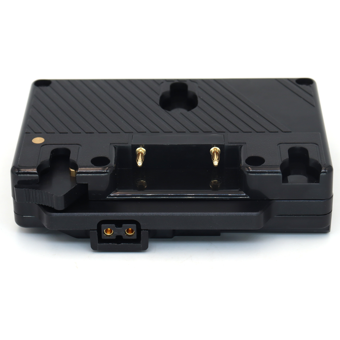 V-Mount to Gold-Mount Adapter with D-TAP Port for Anton Bauer/Gold Mount Battery