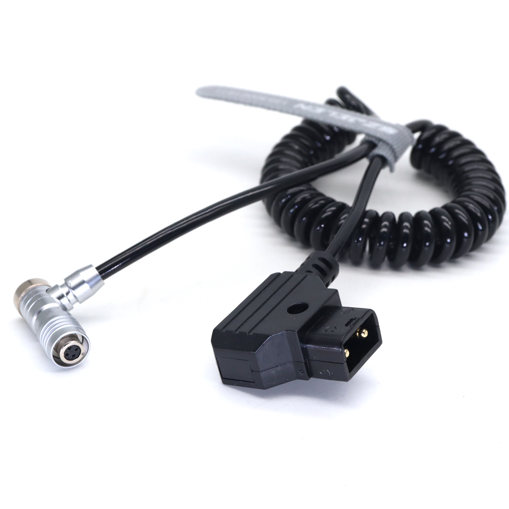 Power Coiled Cable D-tap to SF6 4Pin Female for PORTKEYS BM5 Monitor