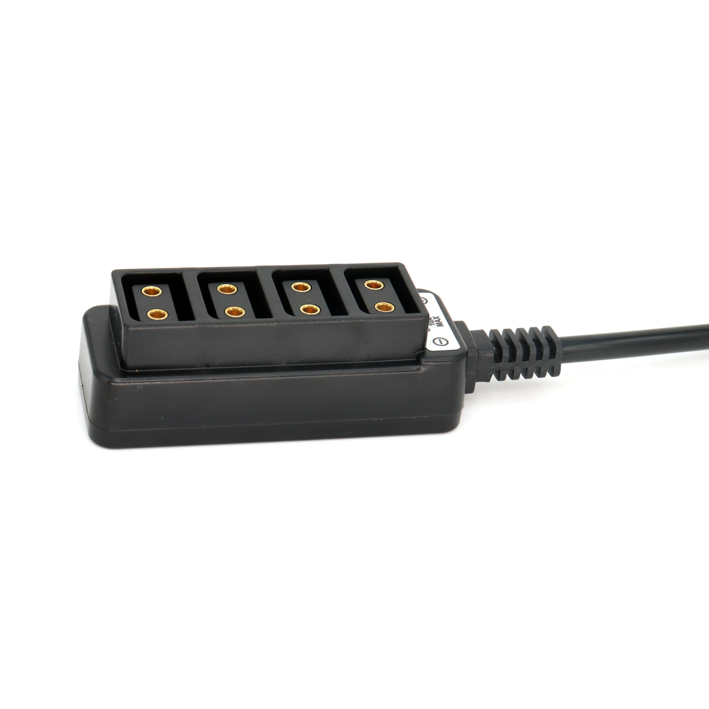 D-tap Distributor D-tap to 4 Port D-tap Male Female Coiled Splitter Cable for Anton Bauer V Mount Battery