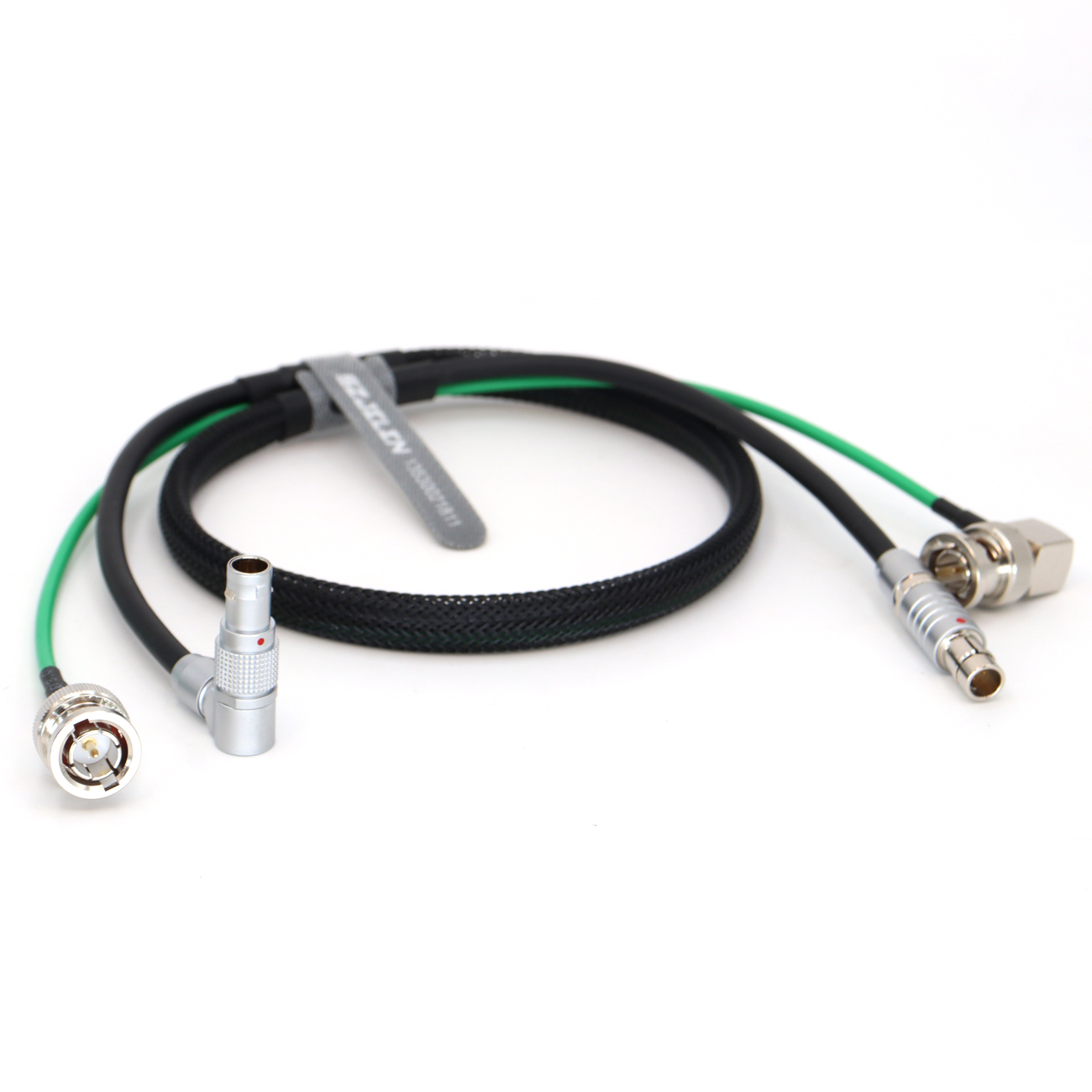 Camera Power Cable RS 3Pin to 0B 2Pin Cable + 75ohm SDI for Teradek Bolt Pro, Vaxis transmission, Samhd Ultra7