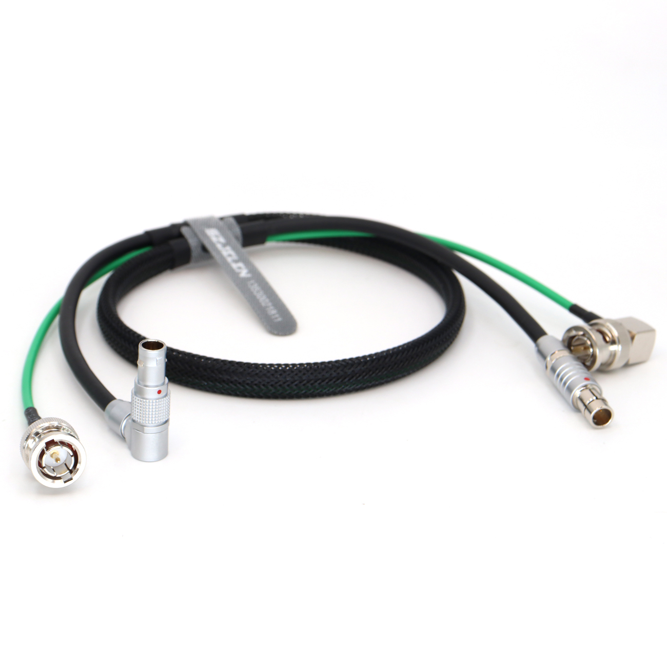 Camera Power Cable RS 3Pin to 0B 2Pin Cable + 75ohm SDI for Teradek Bolt Pro, Vaxis transmission, Samhd Ultra7