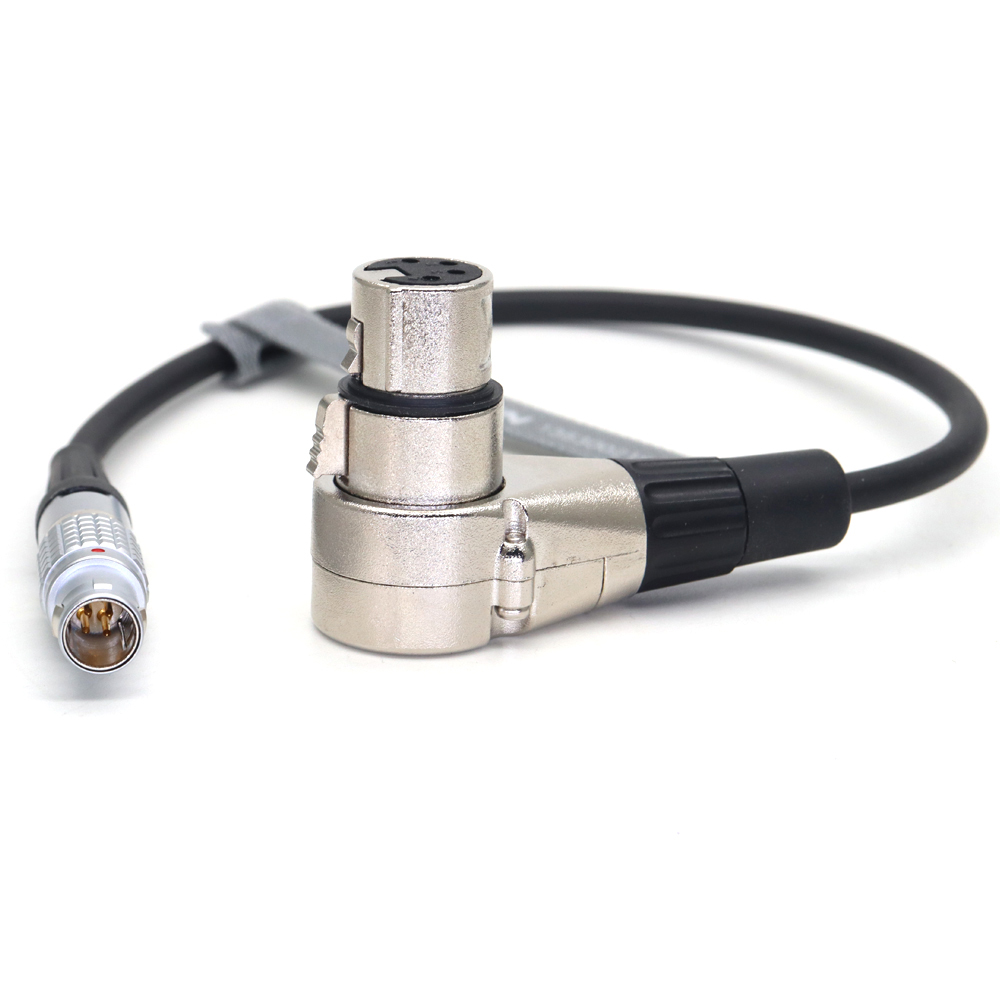 Power Cable ARRI Trinity CAM 4Pin to XLR 4Pin Female for SONY CineAlta Venice, CANON C400