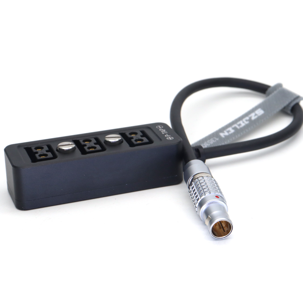 MK-V V4 D-Box has AR 12V&24V 0B 4Pin/1B 3Pin/1B 4Pin/1B 8Pin to 3 D-tap Camera power three way splitter with 1/4‘’ screw