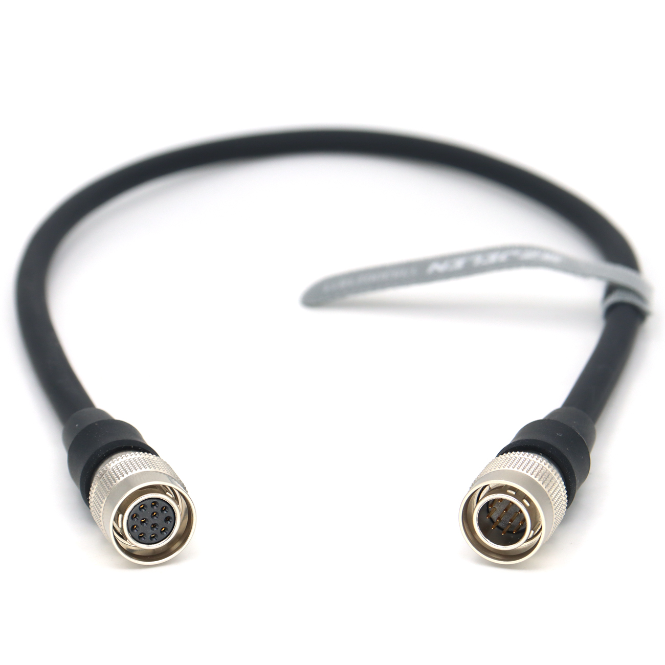 Industrial Camera Cable Hirose 12Pin Male to Male for Panasonic Sony CCD XC DXC Series Intercon