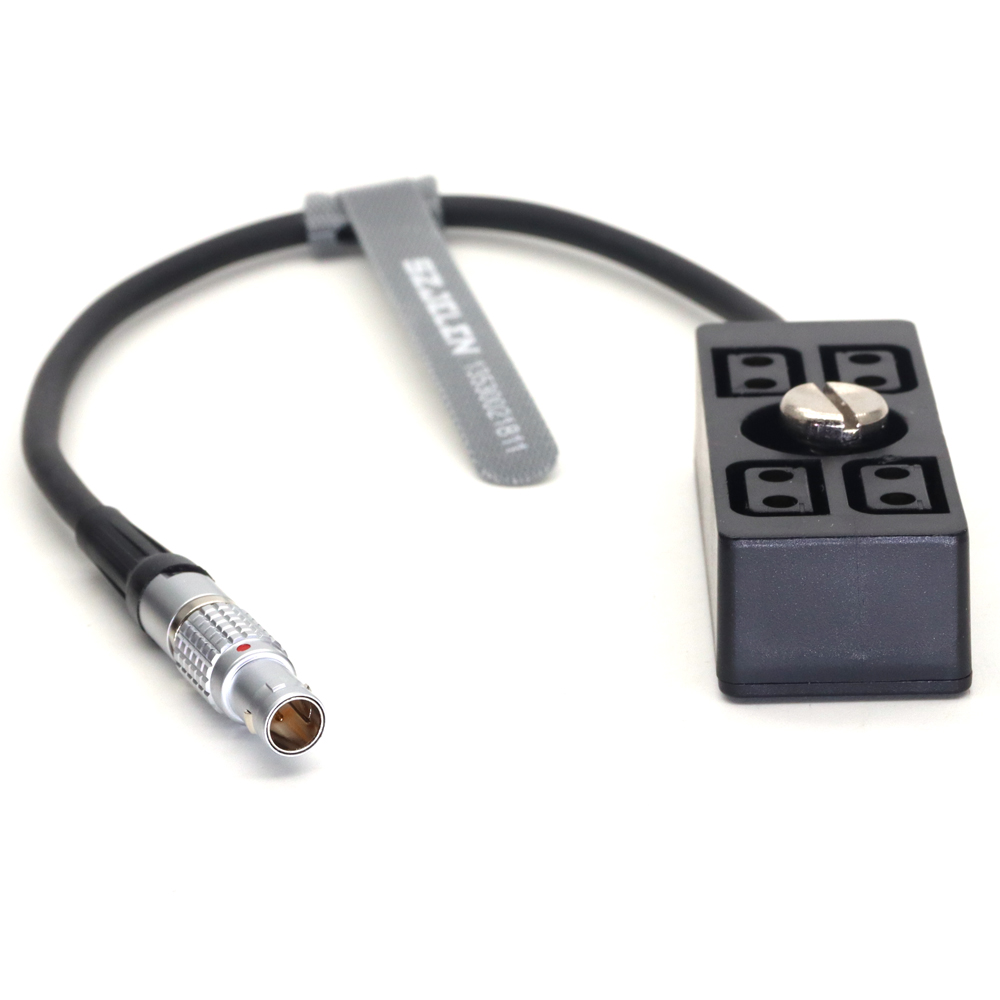 ARRI RED Camera 0B 2Pin 12V power out to DTAP Splitter with 1/4 Screw