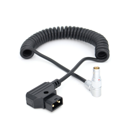 Power Coiled Cable D-tap to Adjustable Plug 0B 2Pin Female for RED Komodo