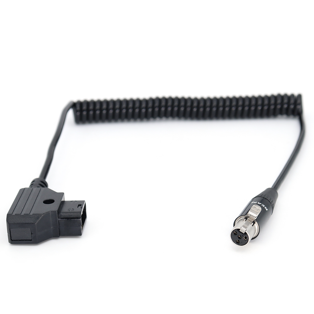 Power Cable D-TAP to TA4F Mini XLR 4Pin Female for Tvlogic 058/056/055 Monitor