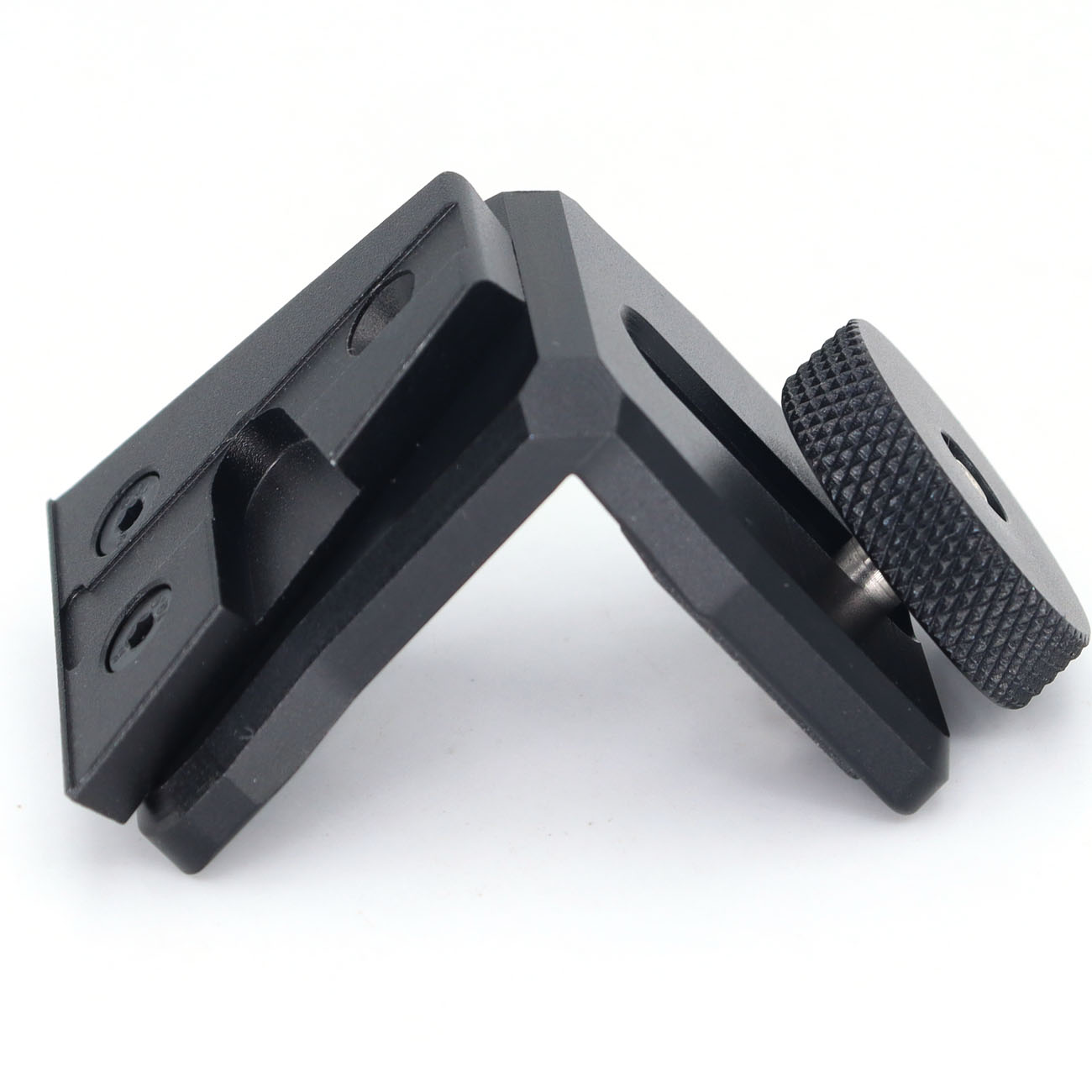 V Mount 1/4 " 3/8" Right Angle Extended Mounting Bracket for Video Monitor Camera