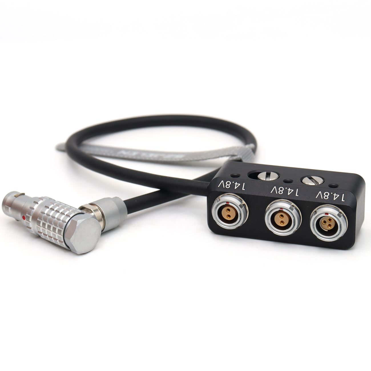 ARRI mini EXT 7pin to RS 3-pin and double 2pin female power splitter