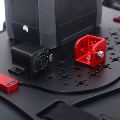 V-mount/B-mount battery Power Backpack XLR 3Pin Power Output Handle fixing plate for ARRI S35 mini miniLF camera is used separate