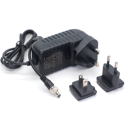 110-220V Power Adapter Converter Cable DC2.5 Screws for ATOMOS Monitor, SmallHD 702 Video Devices PIX-E7/PIX-E5