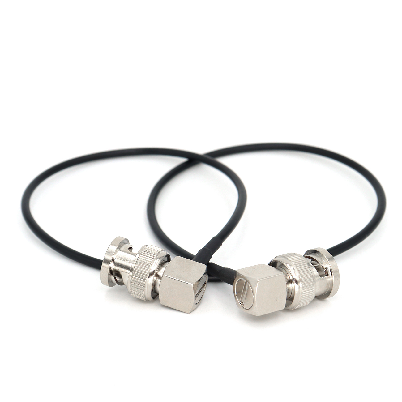 Ultra-Soft SDI Video Signal Cable Elbow BNC to BNC Camera RF Coaxial Cable