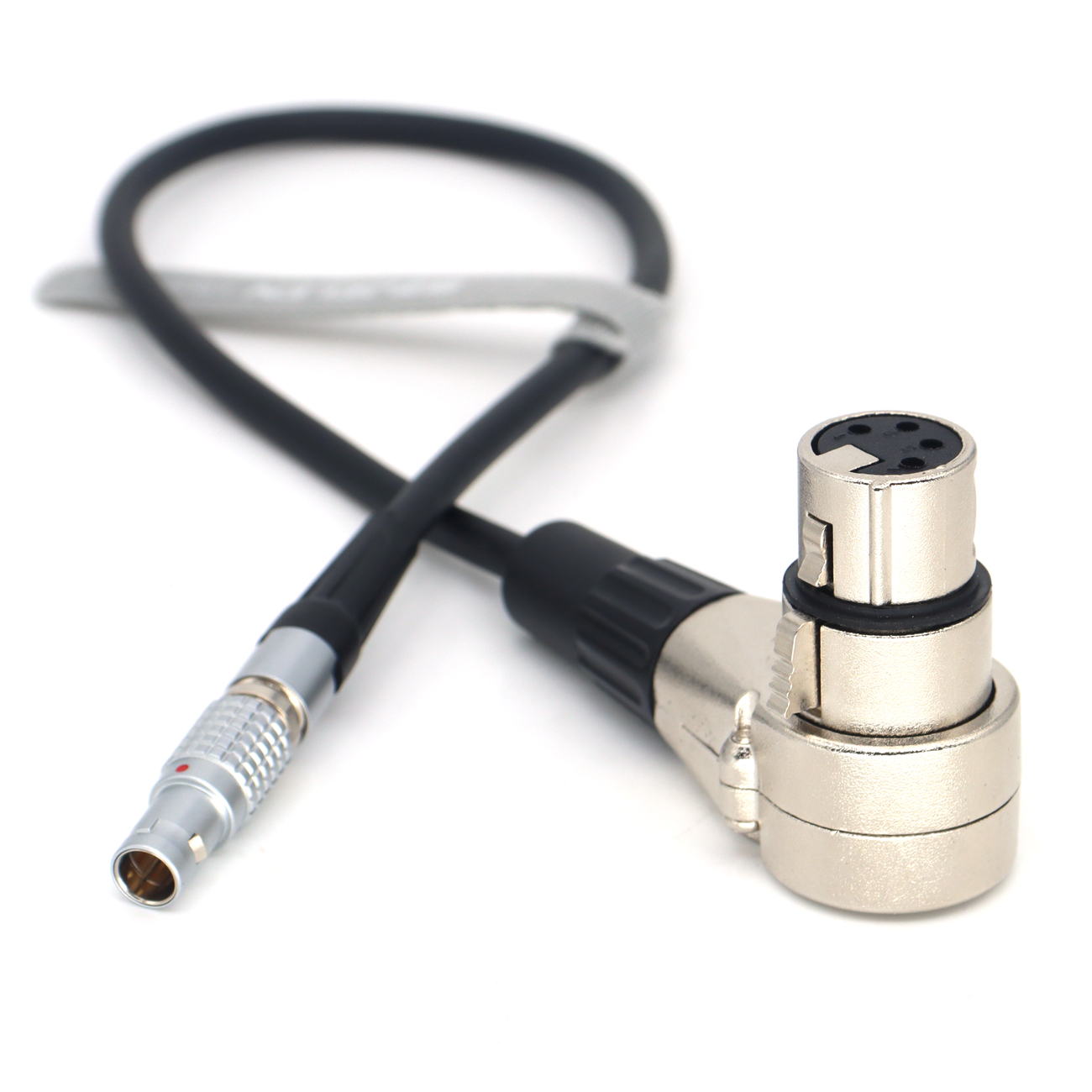 Power Cable 0B 2Pin Male 12V Power to XLR 4Pin Female for Monitor