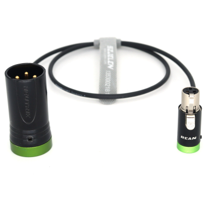 Audio Cable Low-Profile TA3F to XLR 3Pin Male for Lectrosonics LR/SRC Receivers to Sound Devices