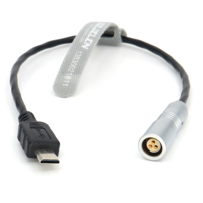 FX3/FX30 RS Trigger Input Cable Micro-USB to Float Fischer 3Pin Female for Sony, ARRI, Preston, Nucleus, Teradek RT, C-MOTION